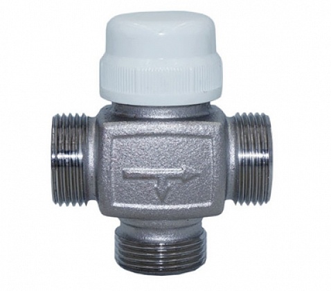 Термостатический разделительный  клапан BL7661X04 под термостатическое устройство М30*1.5,  1"