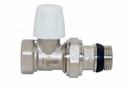 Регулировочный вентиль для прямого соединения, под термогаловку М30*1.5 TIM RVD206.02