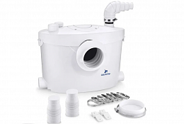 Насос-измельчитель туалетный для вывода сточных вод (до 145л/мин, h=до 8м) AM-STP-450 ТИМ